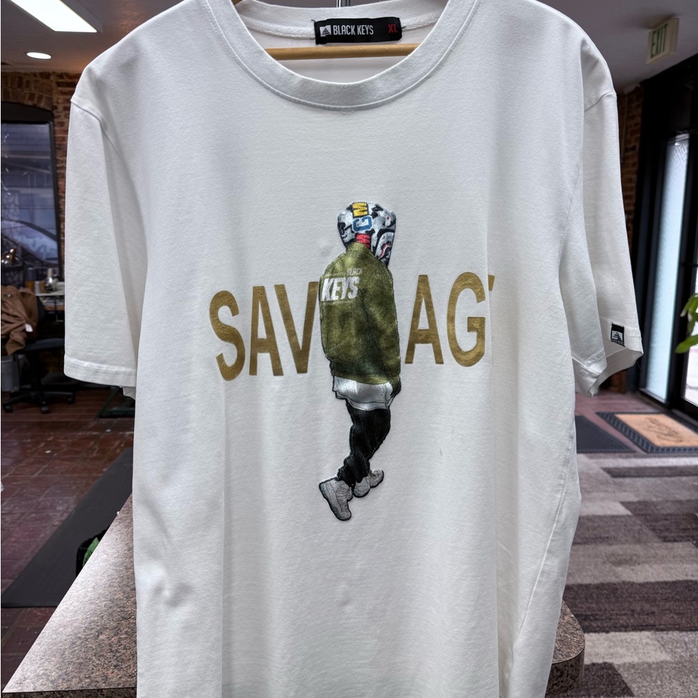 White Graphic Tee